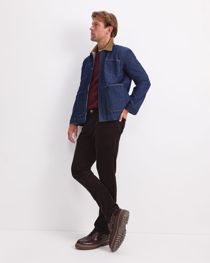 Hudson Cord in CHOCOLATE