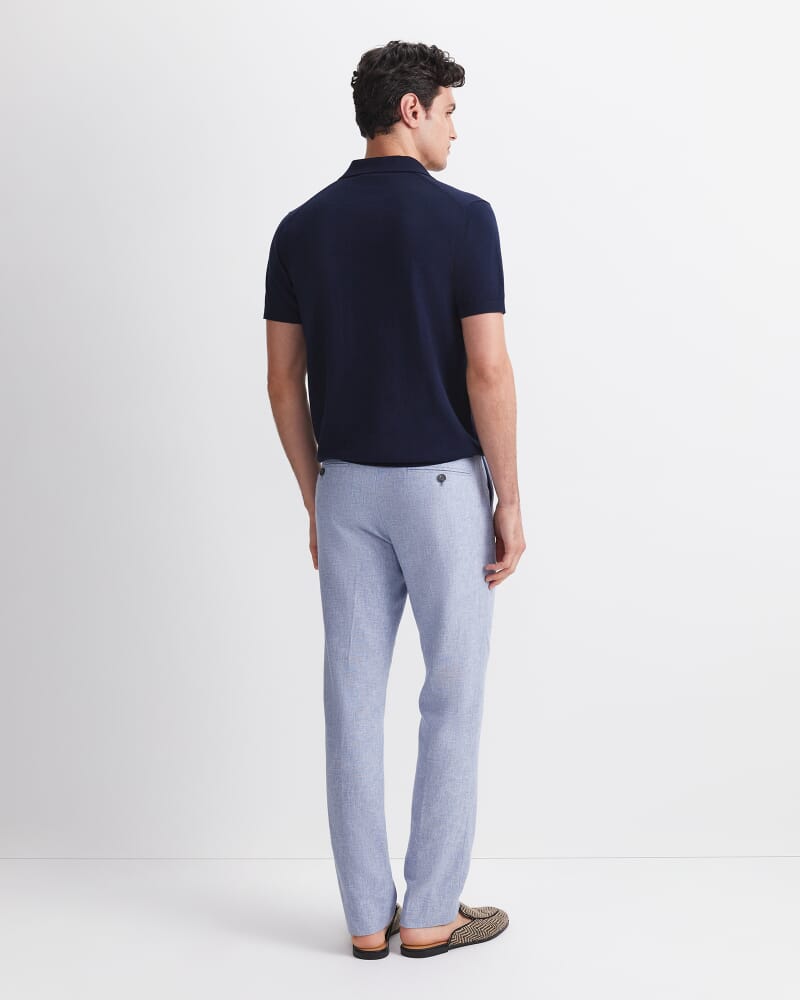 Ojas Knit Polo in NAVY