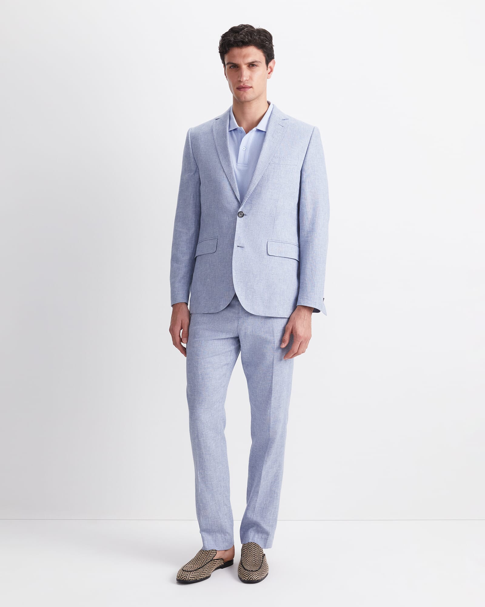 Ridley Linen Blend Suit Jacket