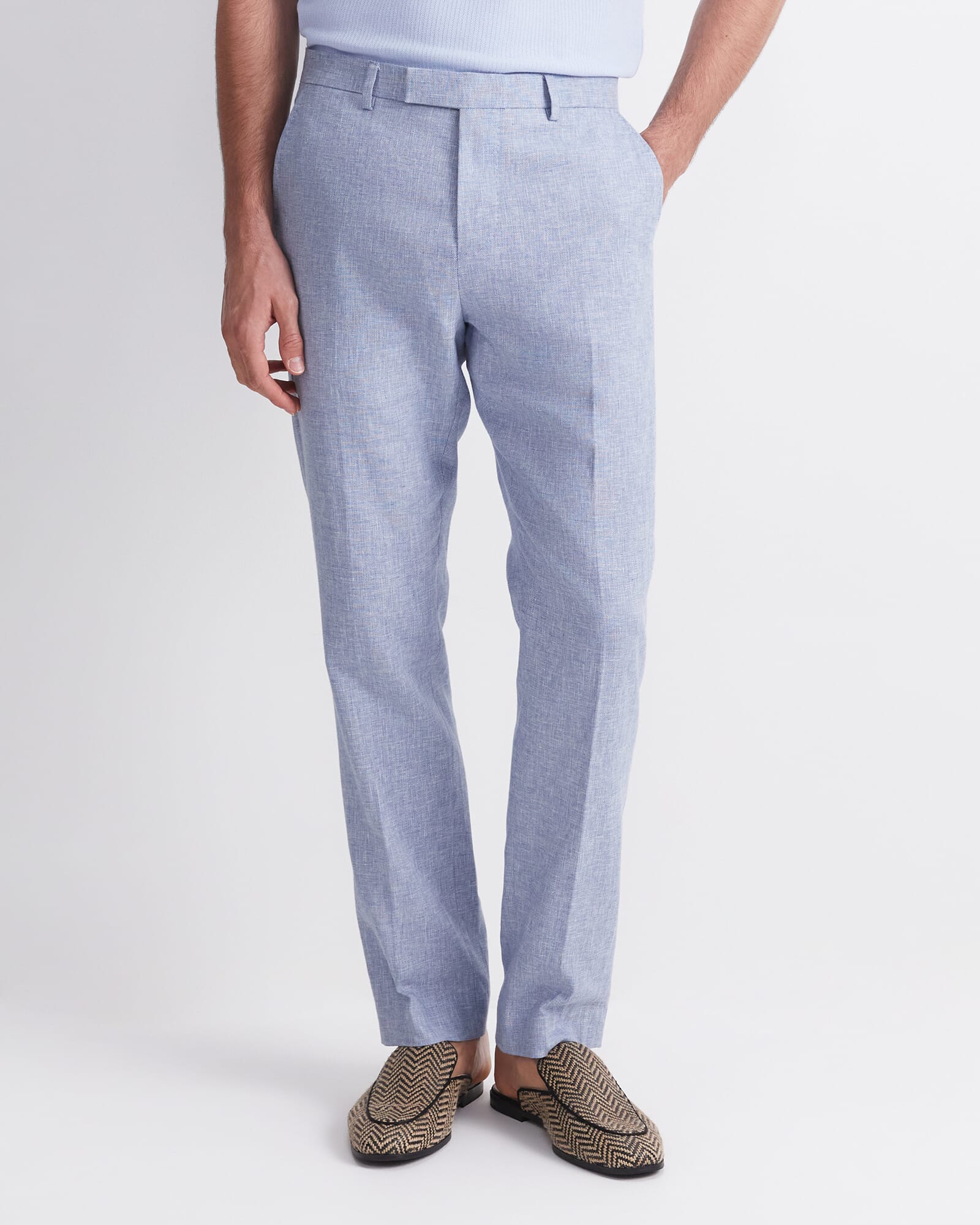 Ridley Linen Blend Suit Pant