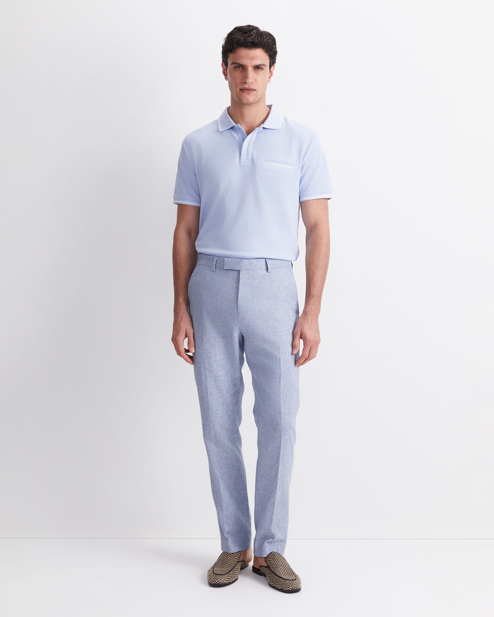 Ridley Linen Blend Suit Pant
