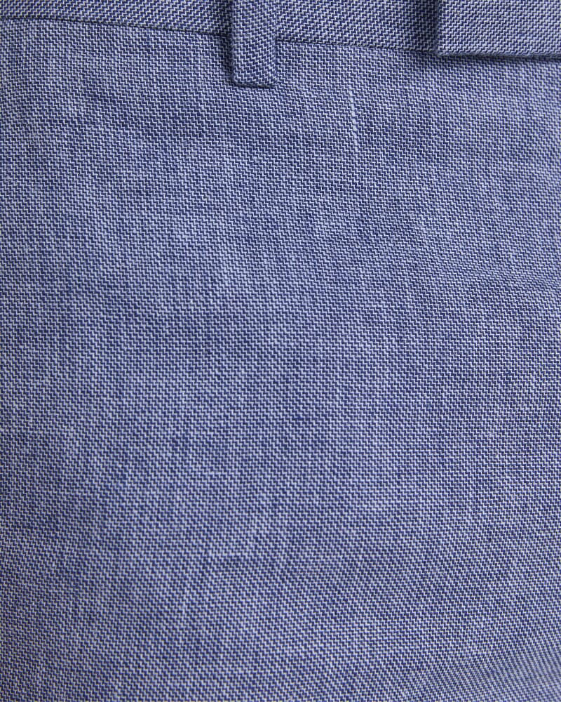 Ridley Linen Blend Suit Pant in WASHED INDIGO