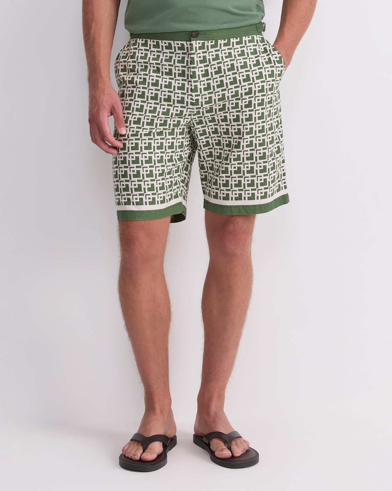 Dominic Linen Short