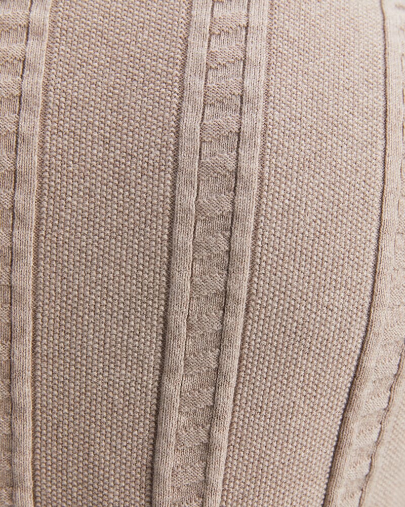 Cameron Short Sleeve Knit Shirt in NEUTRAL