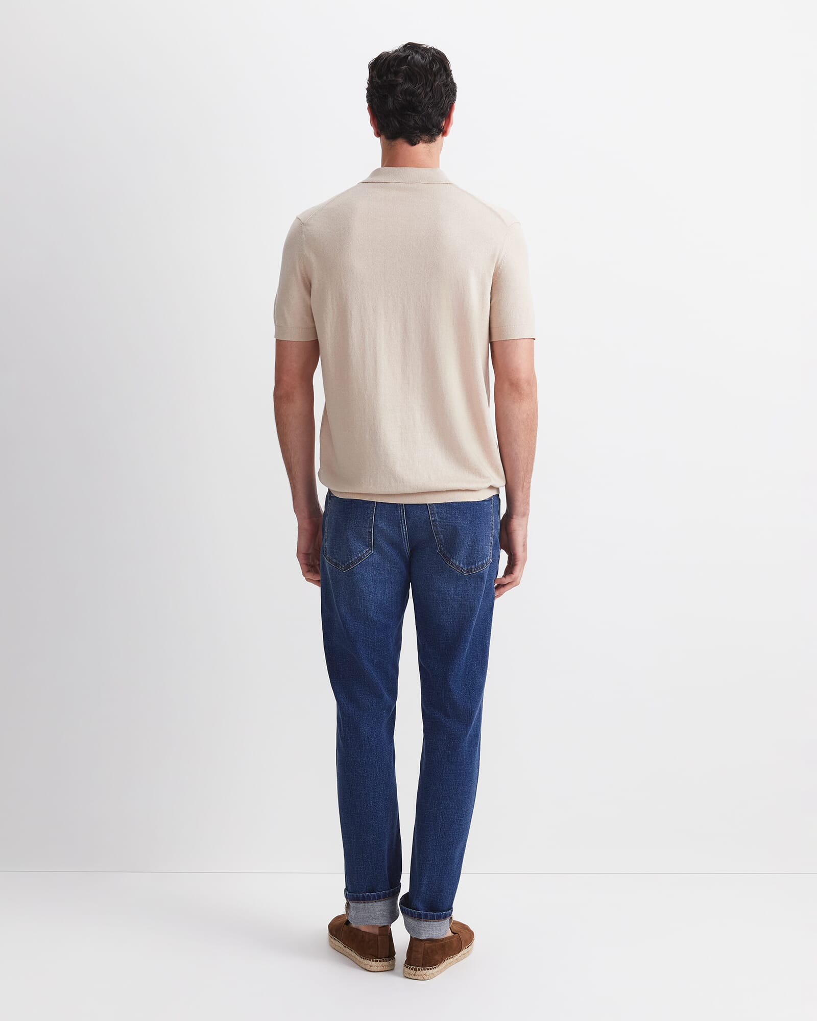 Ojas Zip Knit Polo