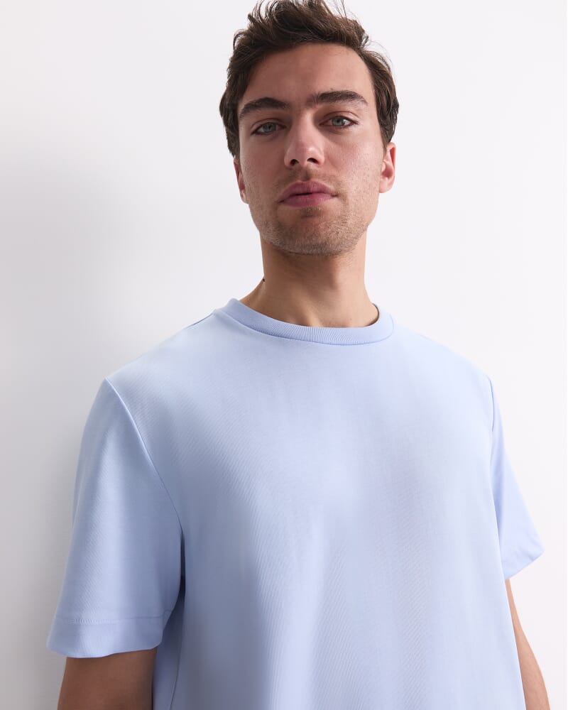 Heavyweight Cotton Tee in SKY