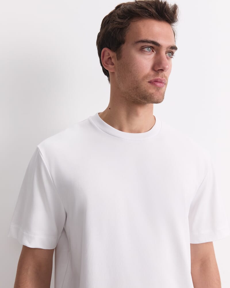 Heavyweight Cotton Tee in WHITE