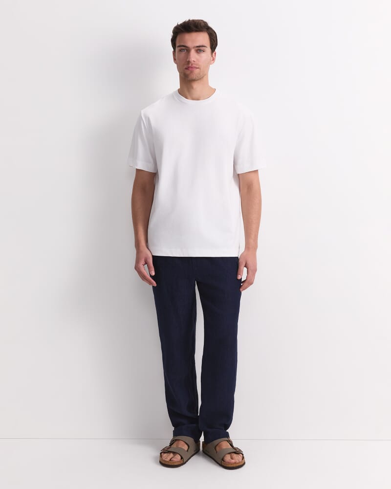 Heavyweight Cotton Tee in WHITE