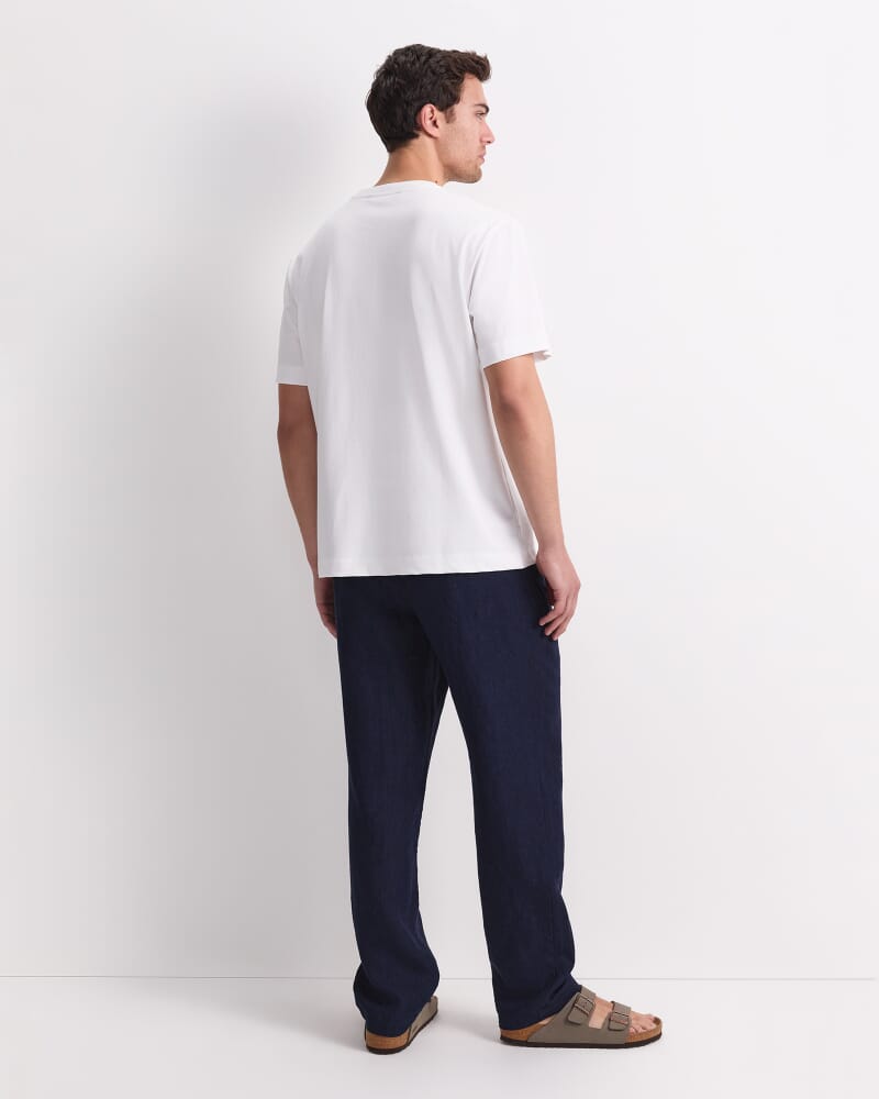 Heavyweight Cotton Tee in WHITE