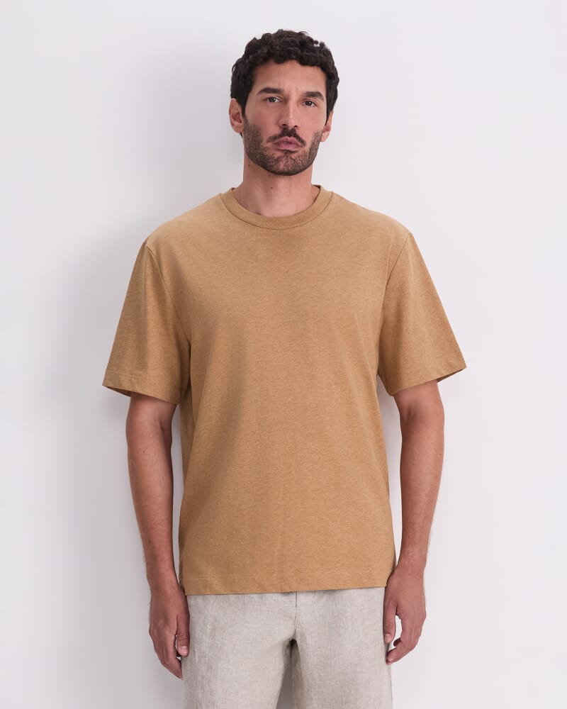 Heavyweight Cotton Tee in KELP
