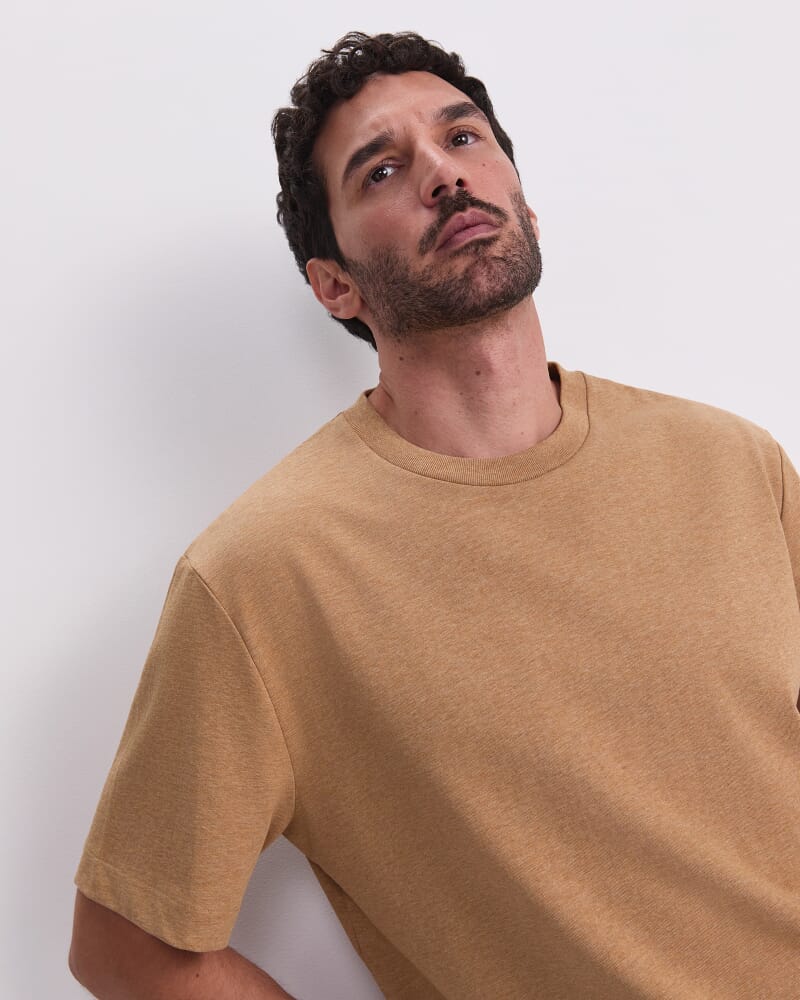 Heavyweight Cotton Tee in KELP