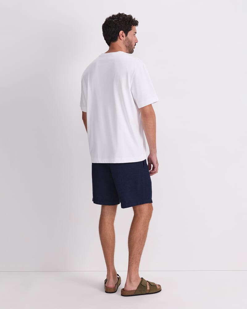 Heavyweight Cotton Tee in WHITE