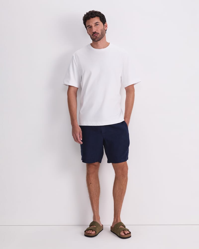 Heavyweight Cotton Tee in WHITE