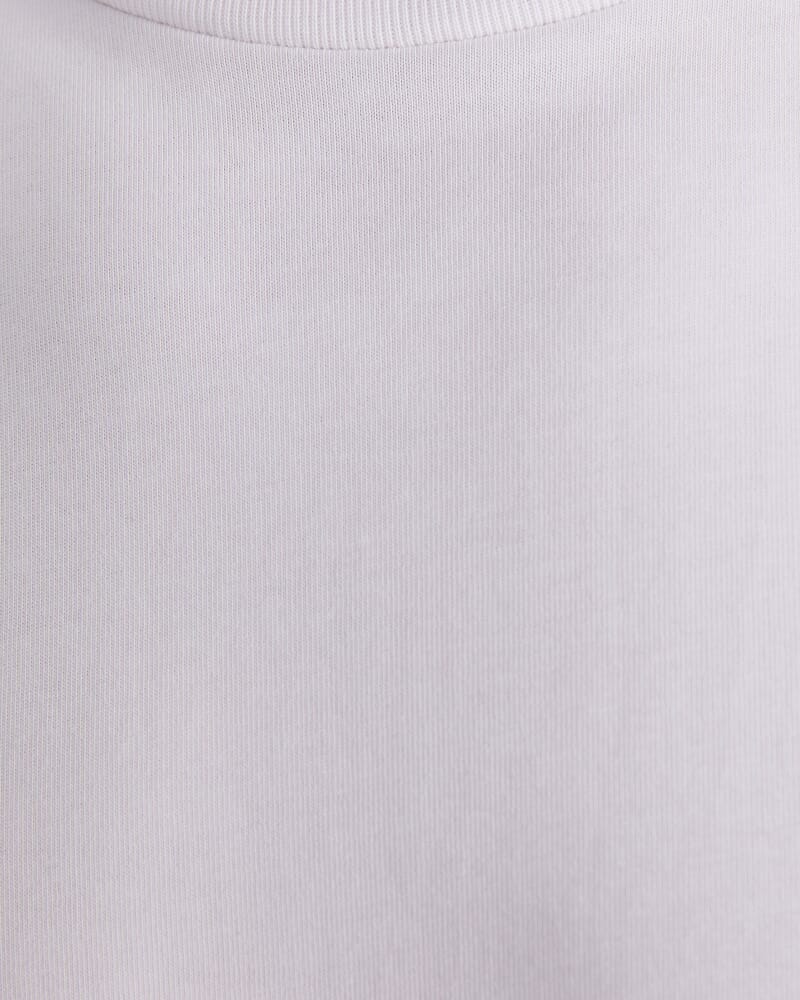 Heavyweight Cotton Tee in WHITE