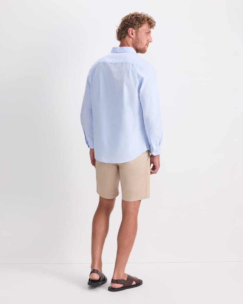 Oxford Long Sleeve Shirt in LIGHT BLUE
