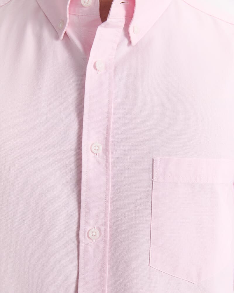 Oxford Long Sleeve Shirt in PINK