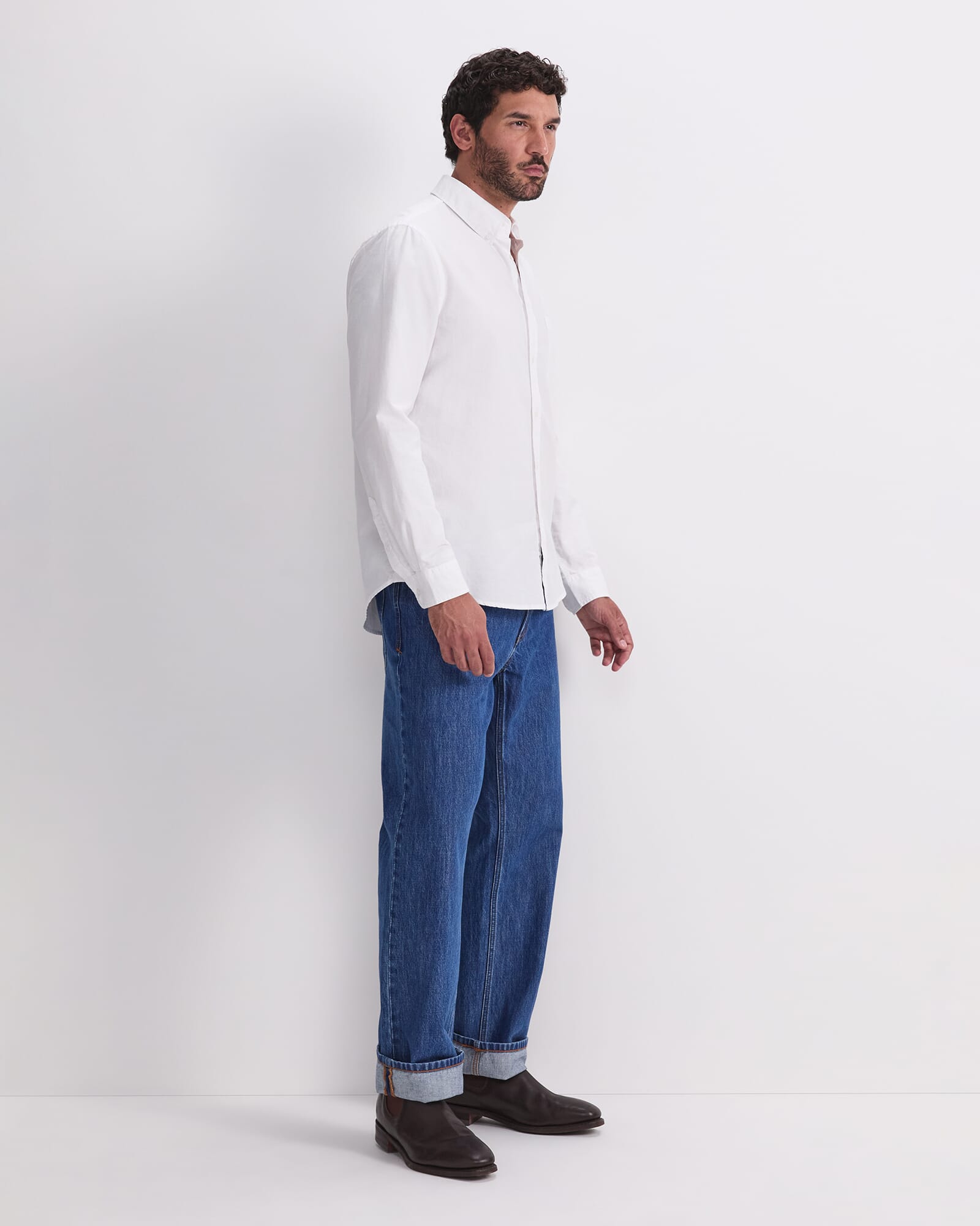 Long Sleeve Oxford Shirt