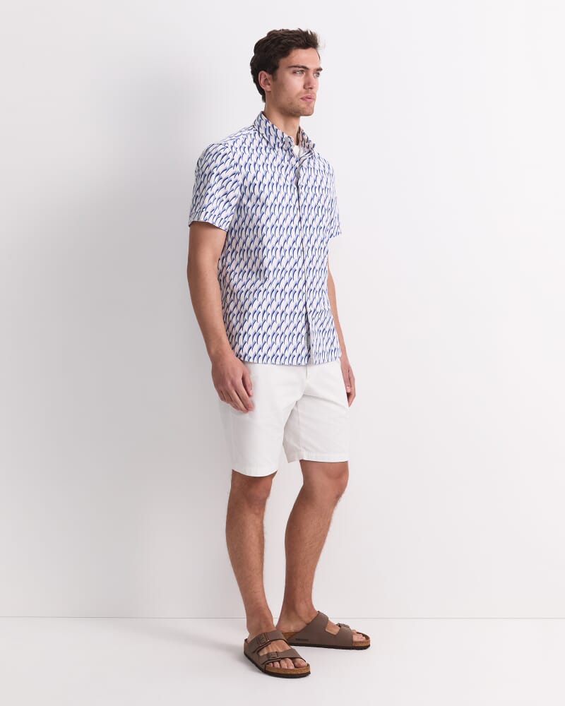 Jay Short Sleeve Liberty Shirt in PINK MULTI