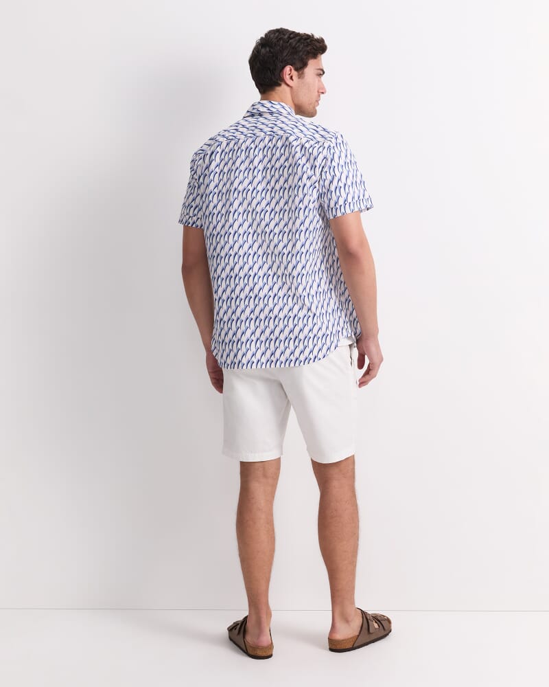 Jay Short Sleeve Liberty Shirt in PINK MULTI