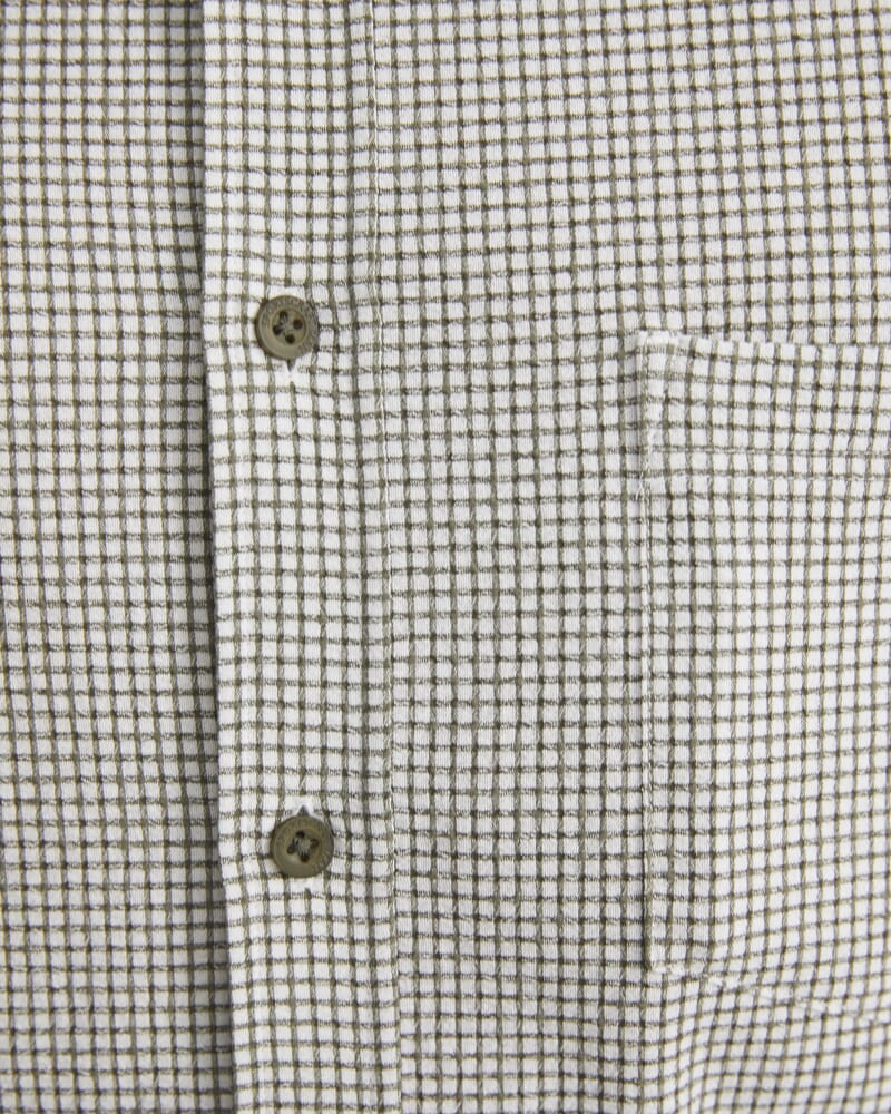 Hewson Short Sleeve Check Shirt in GREEN MULTI