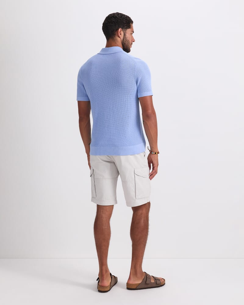 Francis Knit Shirt in SKY