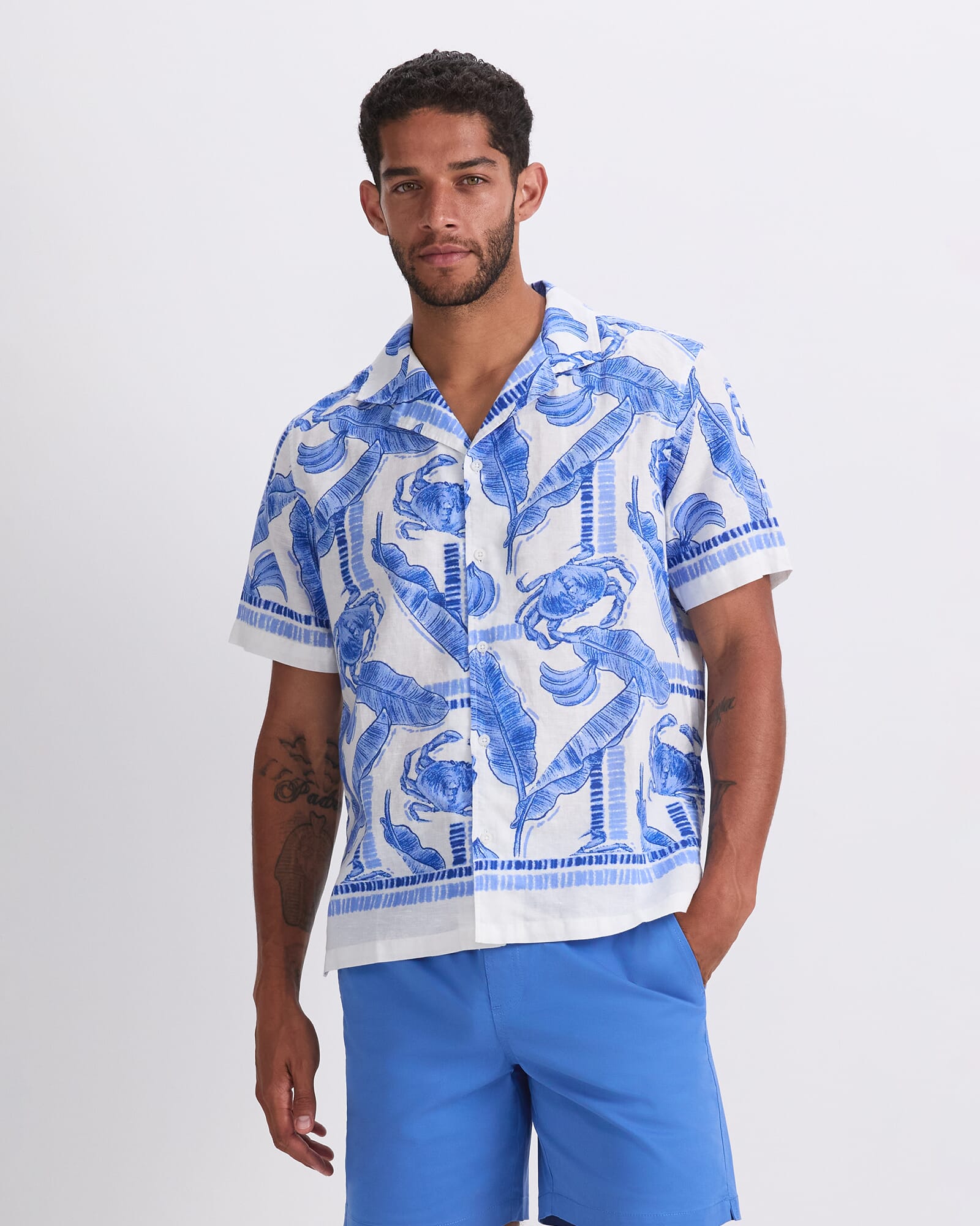 Moreton Short Sleeve Print Shirt
