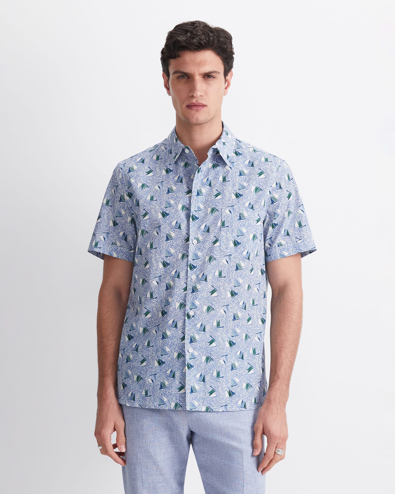 Sail Liberty Print Shirt