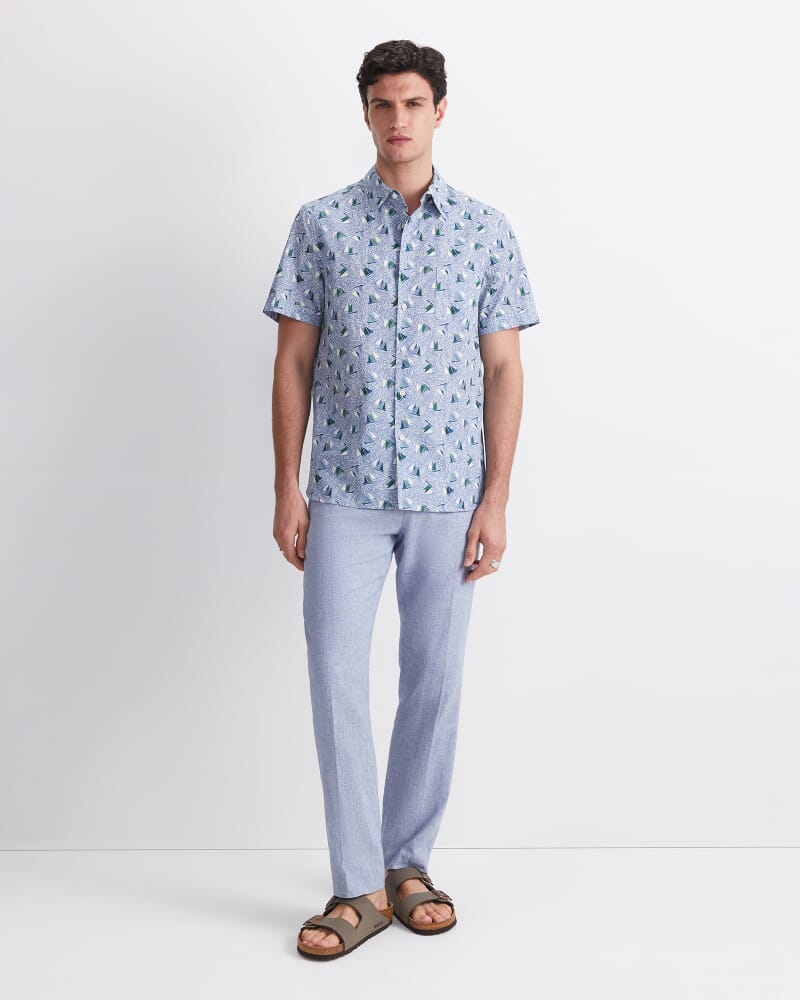 Sail Liberty Print Shirt in BLUE MULTI