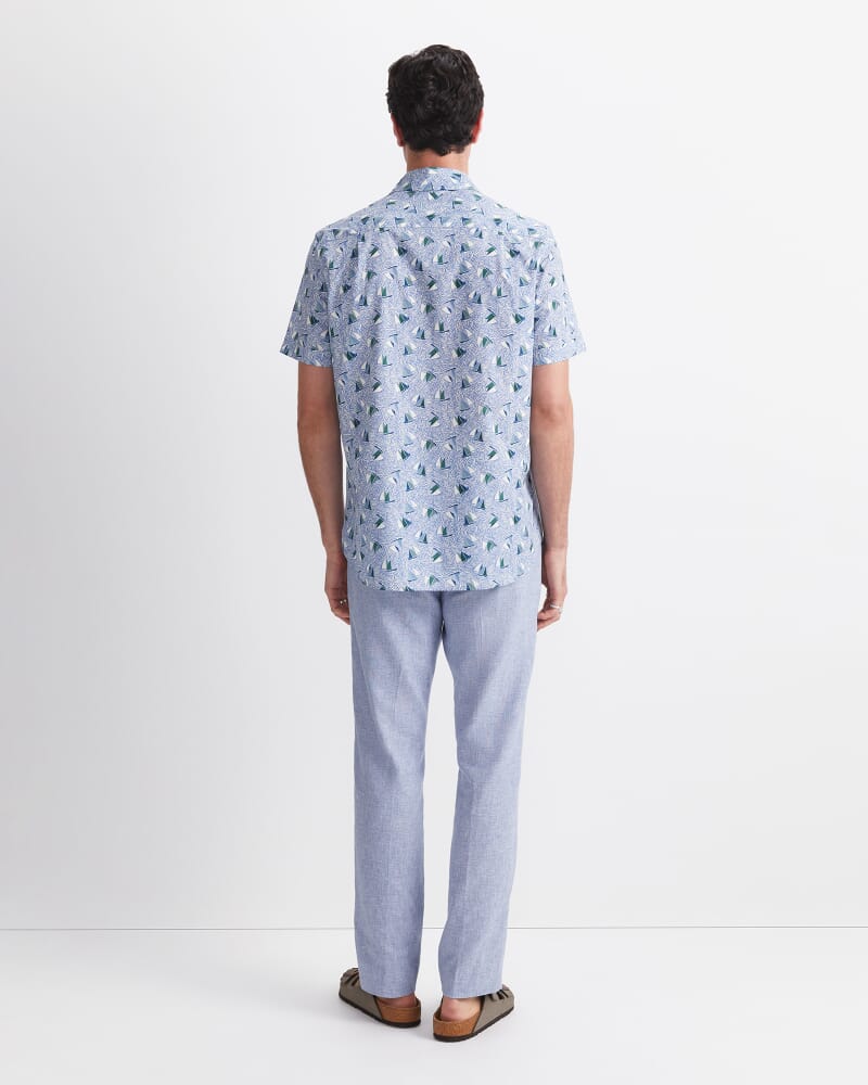 Sail Liberty Print Shirt in BLUE MULTI