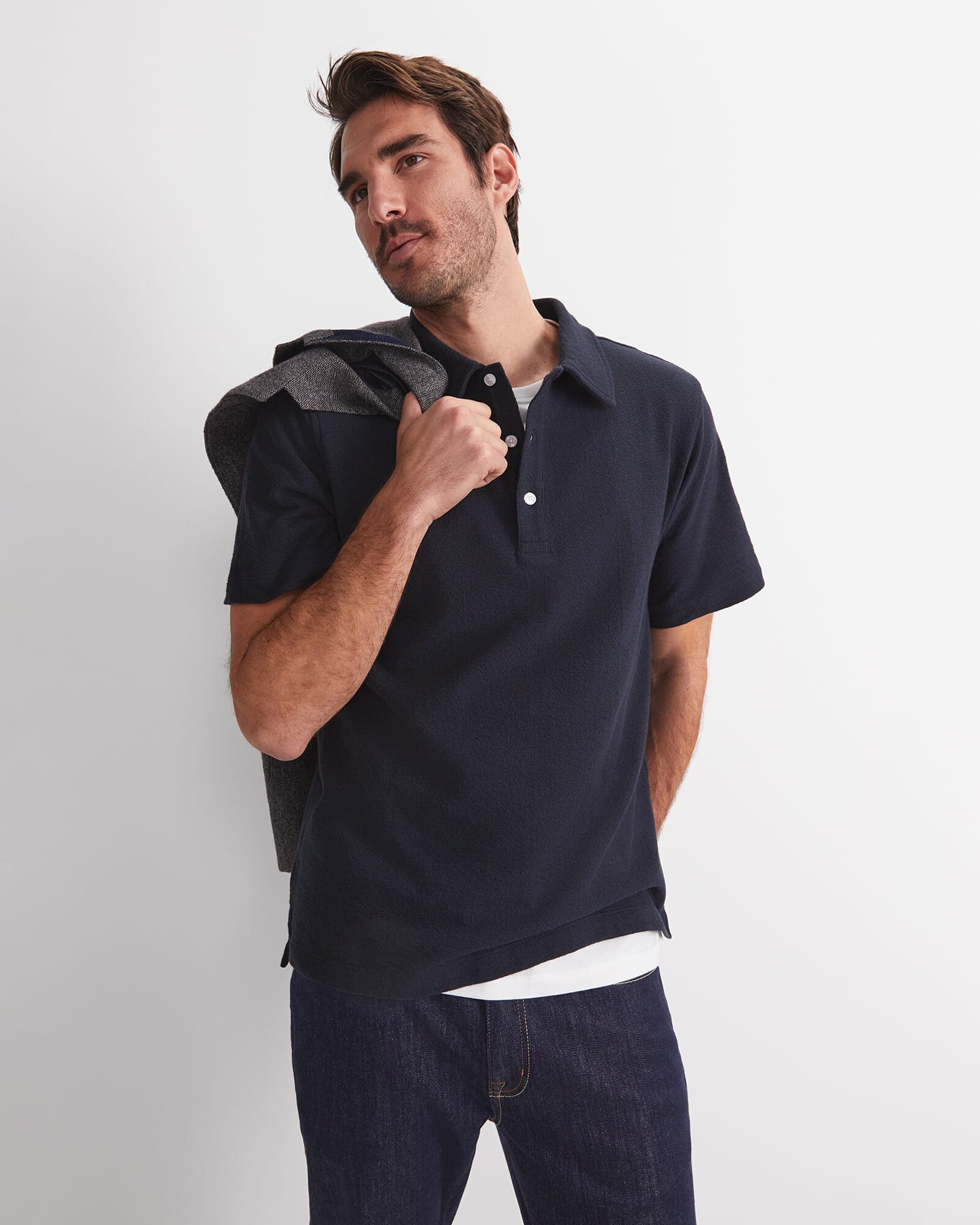 Crosby Textured Polo