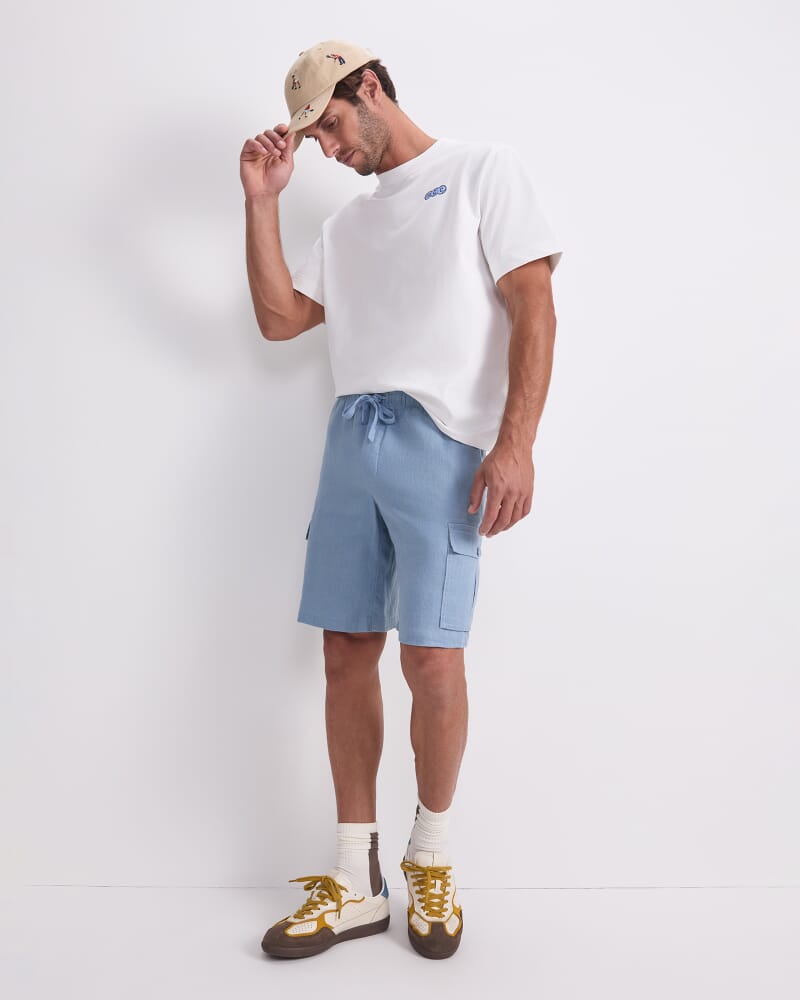 Caffery Cargo Short in AIRFORCE BLUE