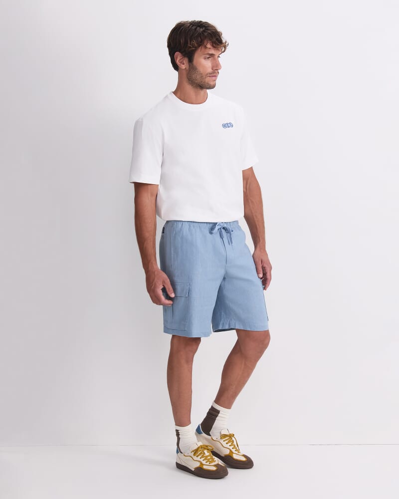 Caffery Cargo Short in AIRFORCE BLUE