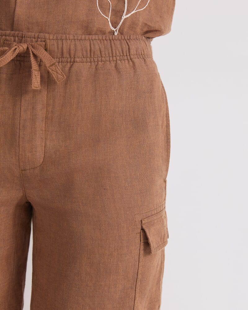 Caffery Cargo Short in CINNAMON