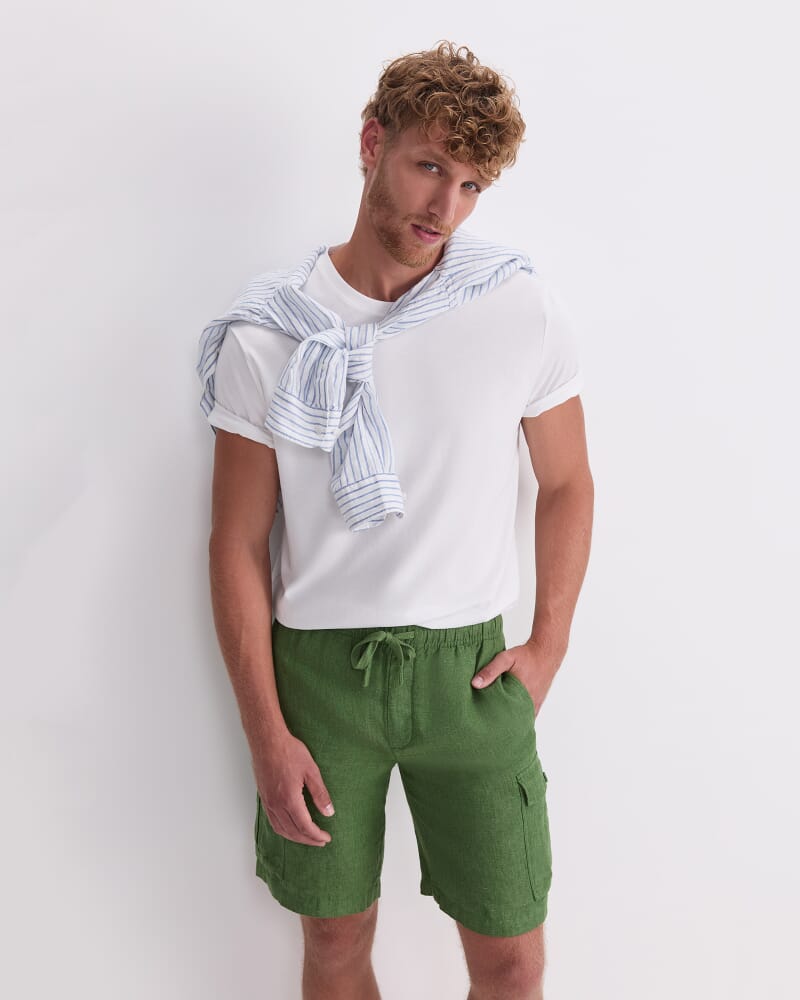 Caffery Cargo Short in PESTO