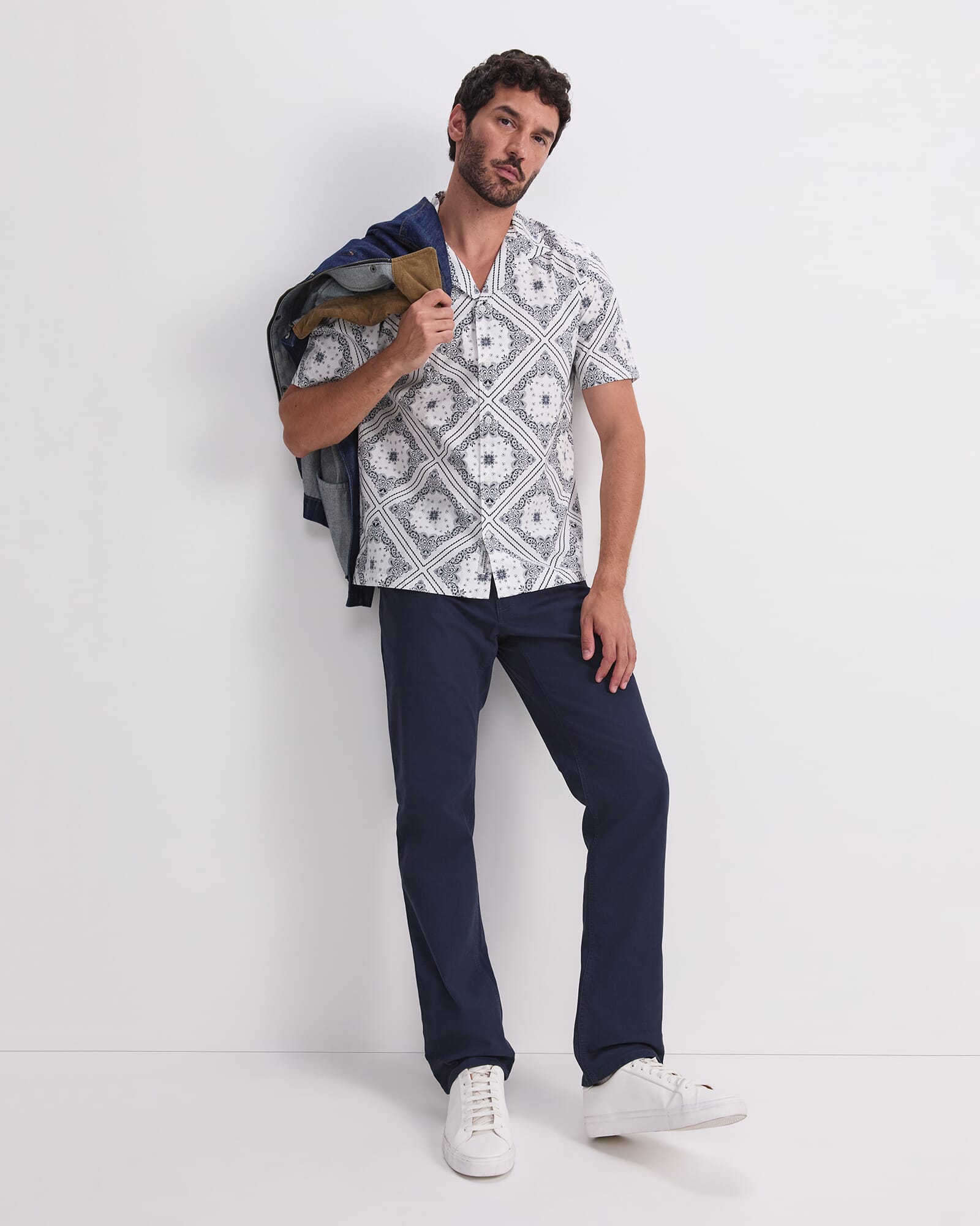 Bandana Short Sleeve Resort Shirt