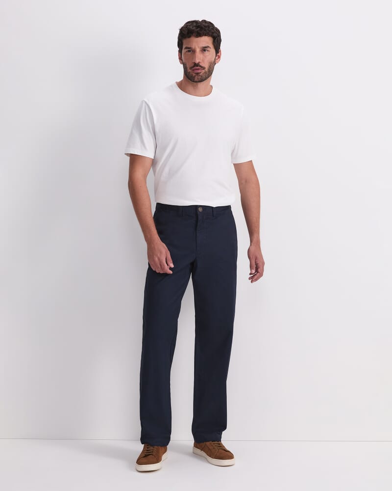 Classic Fit Chino in FRENCH NAVY