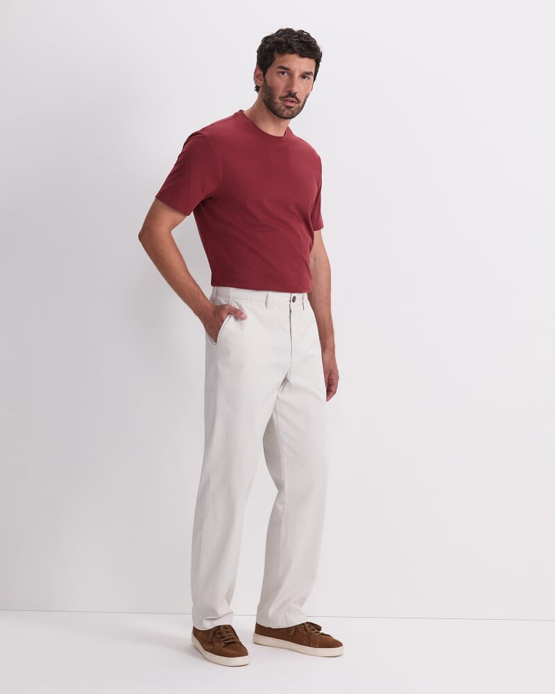 Classic Fit Chino in MILK