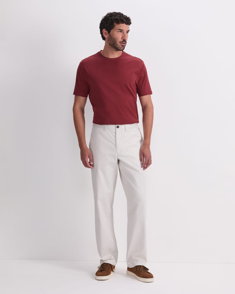 Classic Fit Chino in MILK