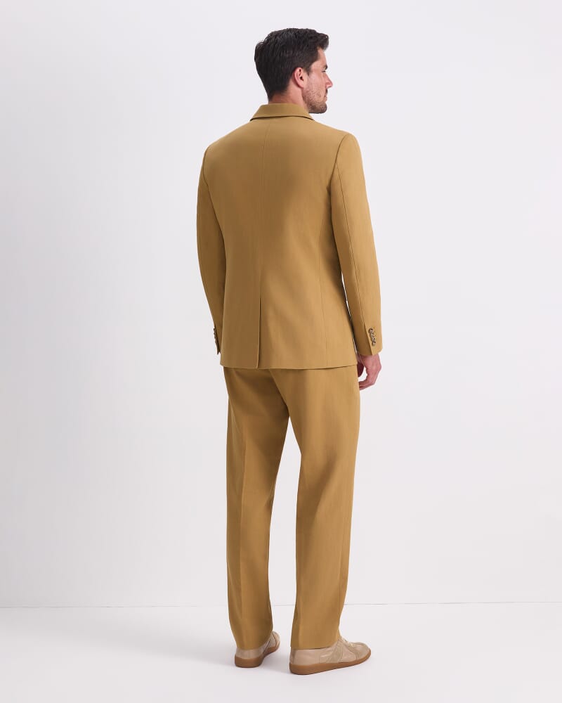 Alain Single Breasted Jacket in CAMEL