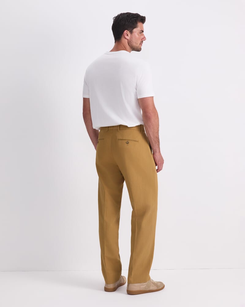 Alain Tailored Pant in CAMEL