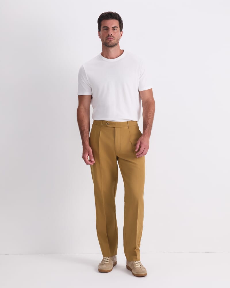 Alain Tailored Pant in CAMEL