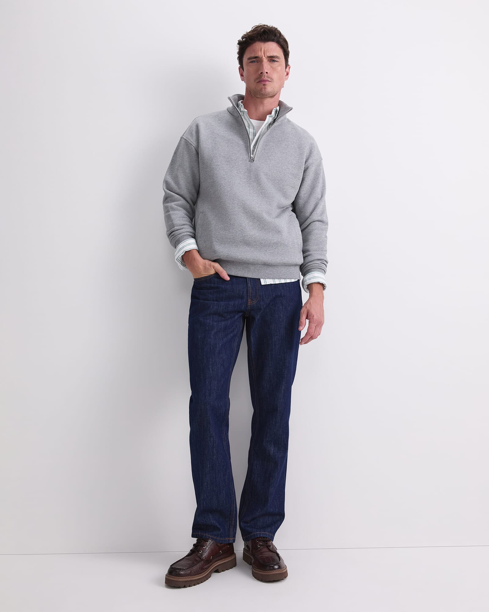 Quarter Zip Sweatshirt