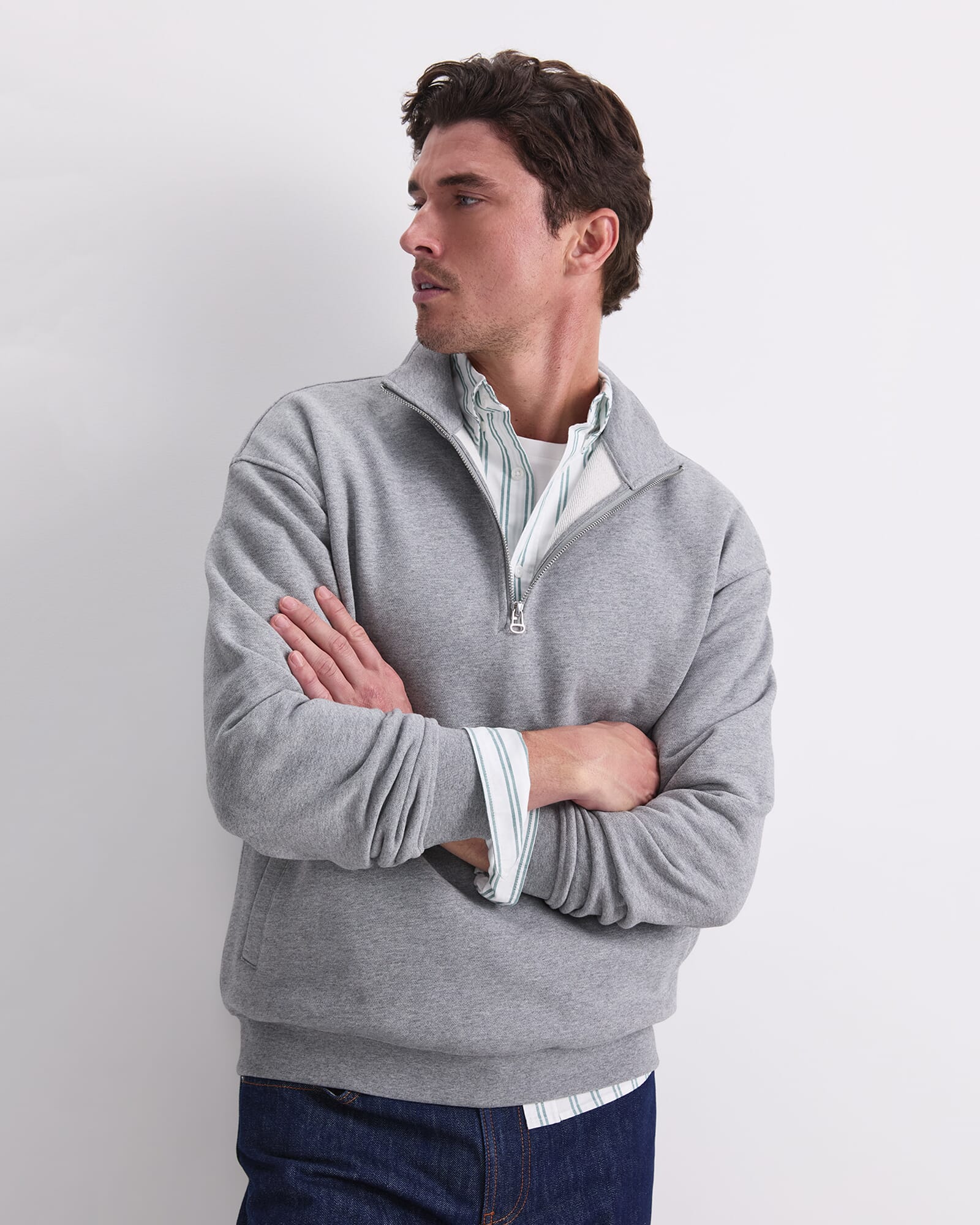 Quarter Zip Sweatshirt