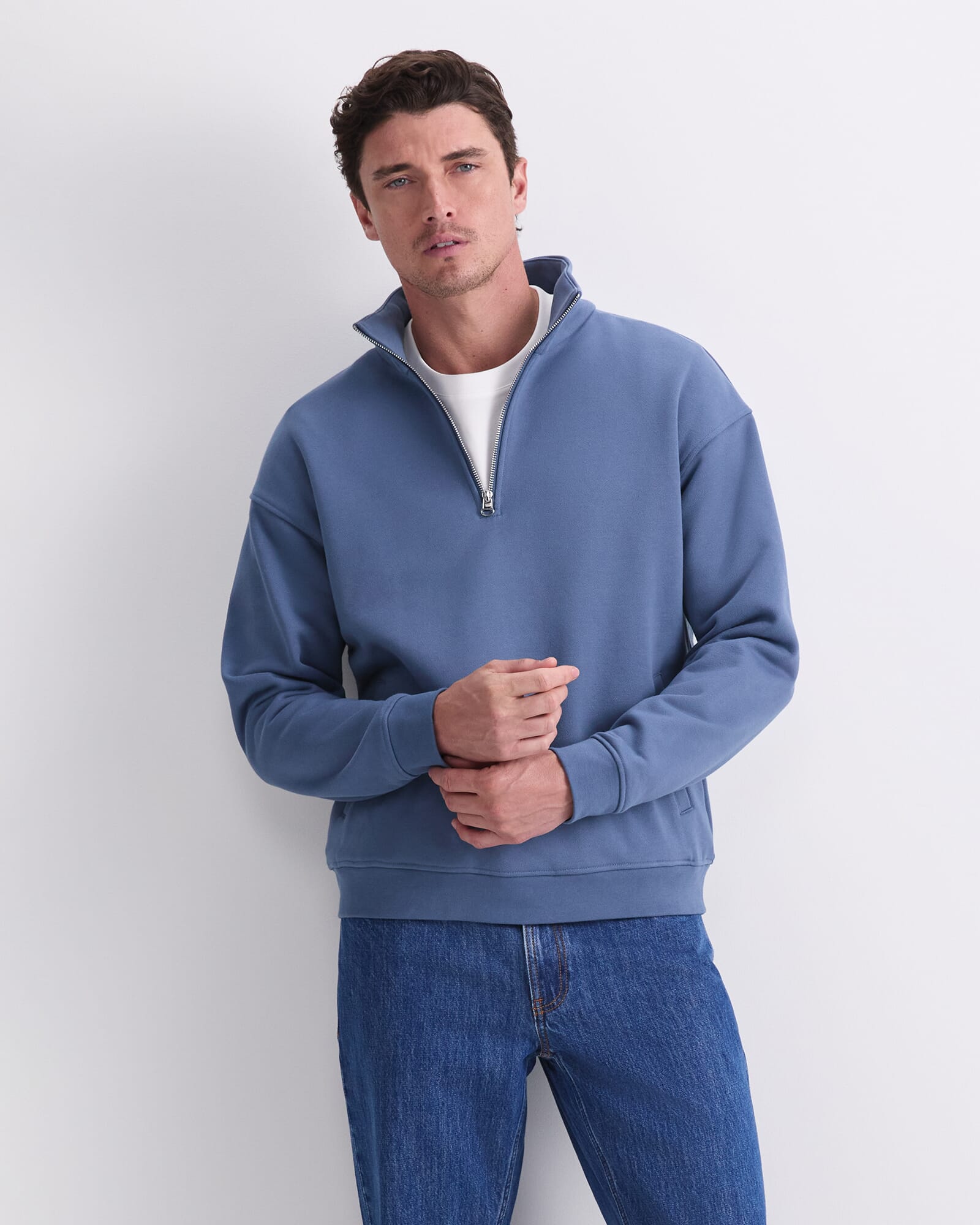 Quater Zip Sweatshirt