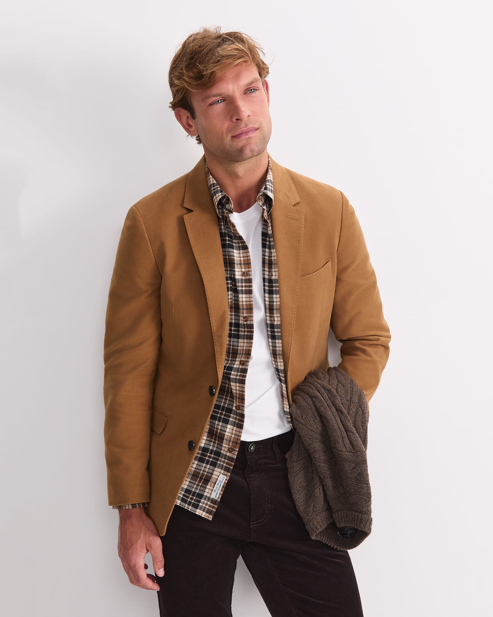 Italian Moleskin Blazer
