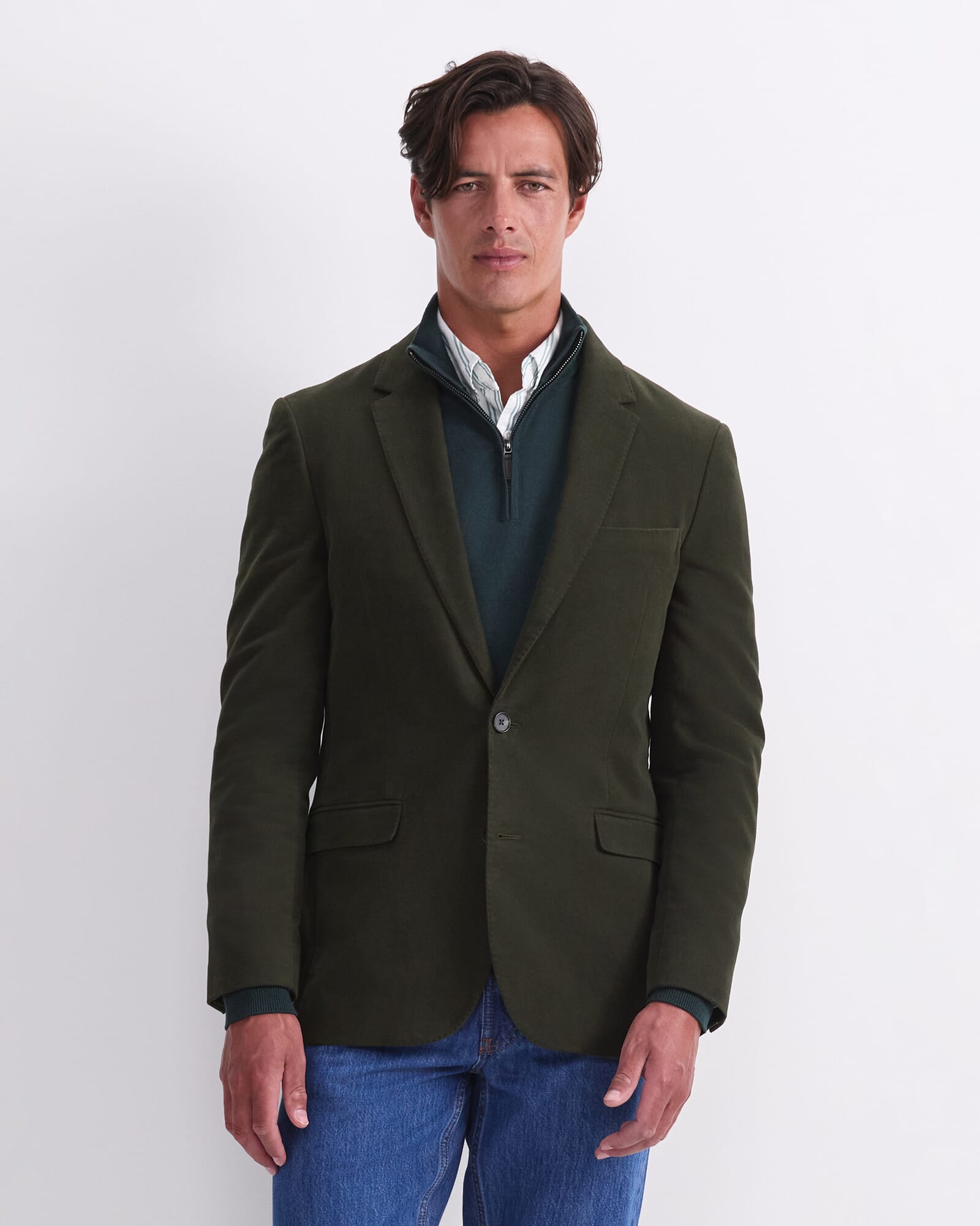 Italian Moleskin Blazer