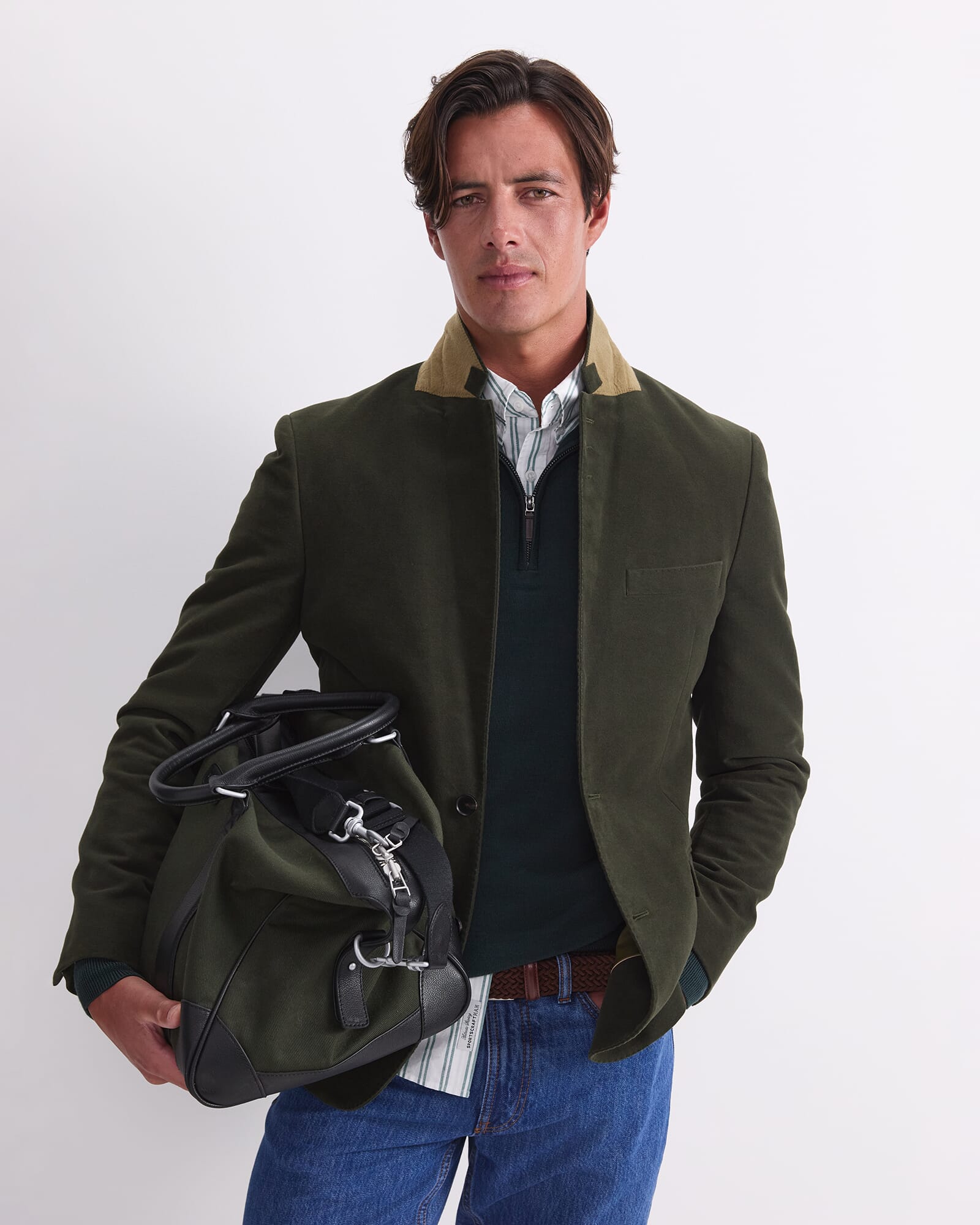 Italian Moleskin Blazer