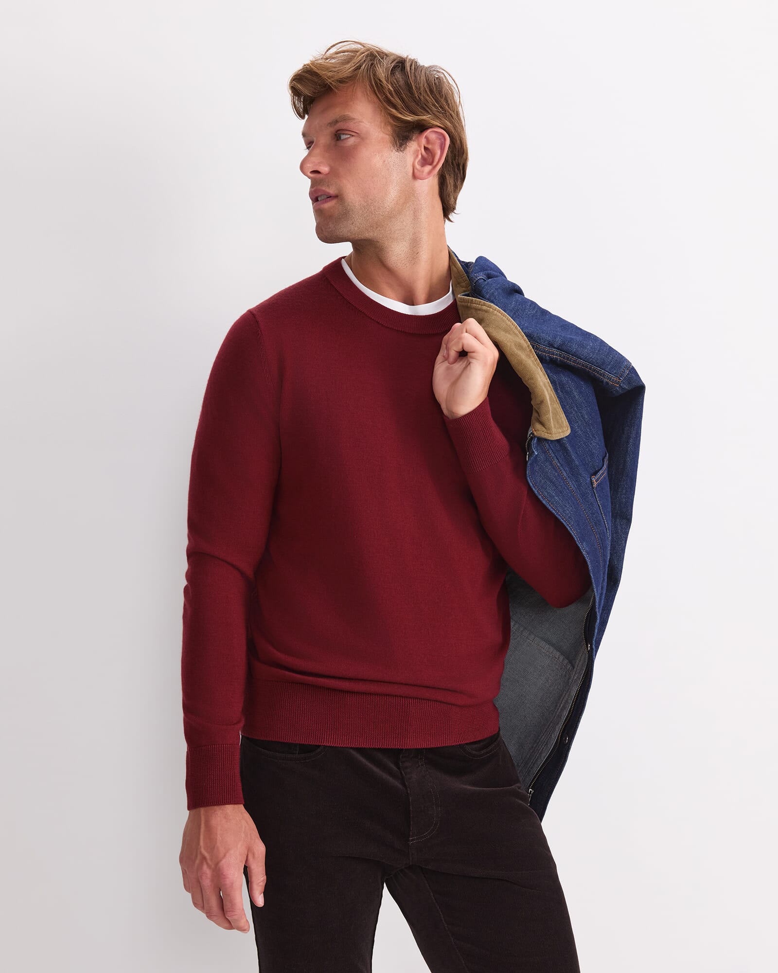 Merino Crew Neck Knit