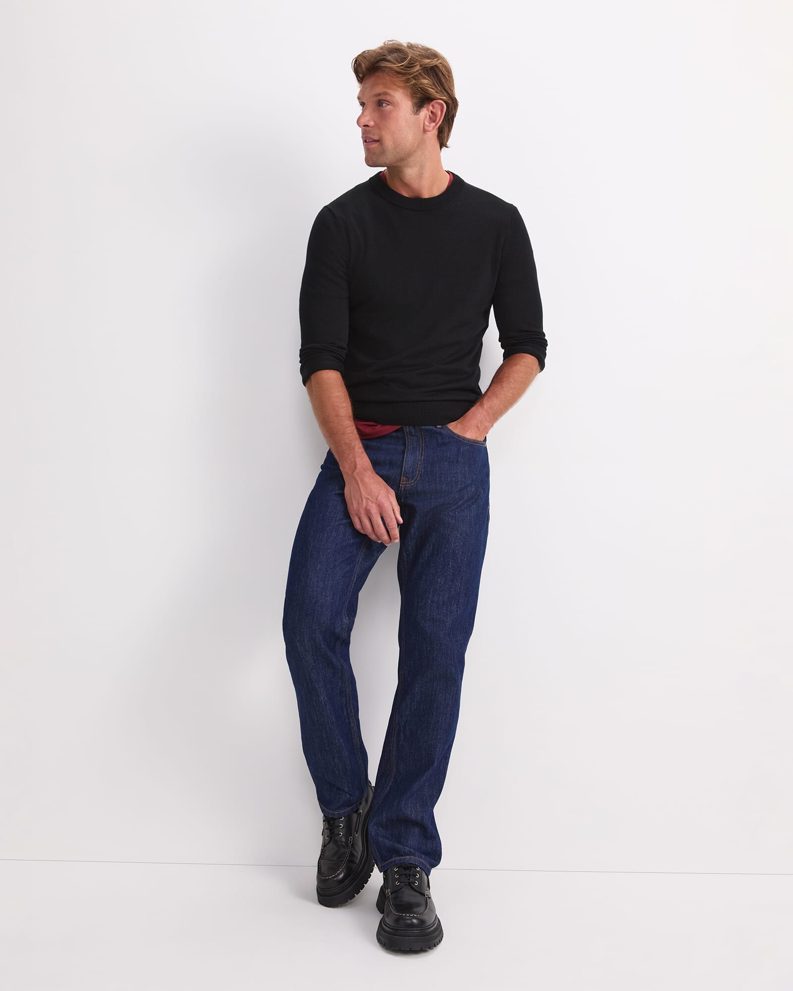 Merino Crew Neck Knit