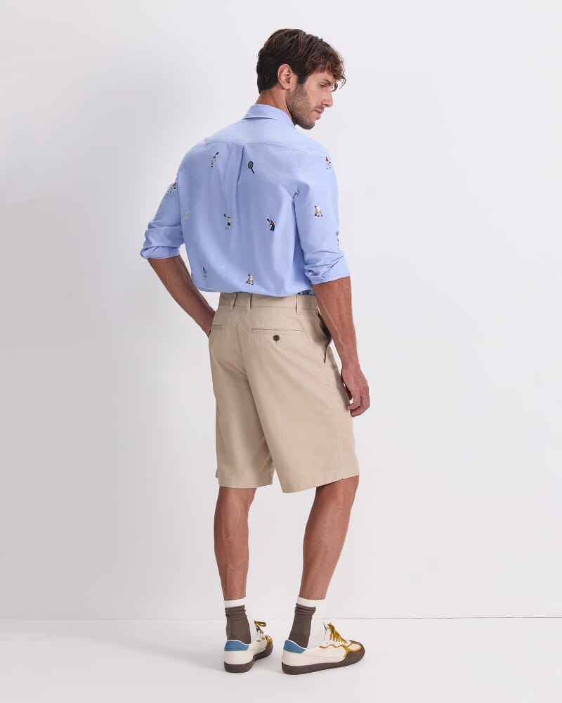 Relaxed Classic Short in LIMESTONE